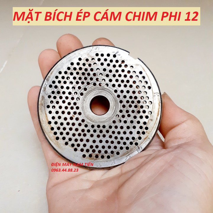 MÁY ÉP CÁM HẠT CHO CHIM - MẶT BÍCH VÀ PHỤ KIỆN (KIỂU QUAY TAY) - MẶT BÍCH ÉP CÁM CHIM