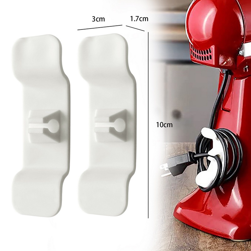 Dụng cụ quấn dây điện gọn gàng, giá đỡ cố định dây cáp cho các thiết bị gia đình