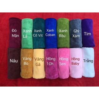 Khăn gội spa 35x75cm cao cấp microfiber
