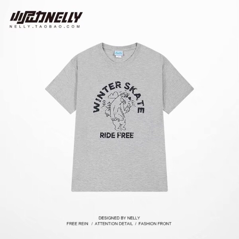 Áo phông nelly heybig sale (có sẵn) winter skate