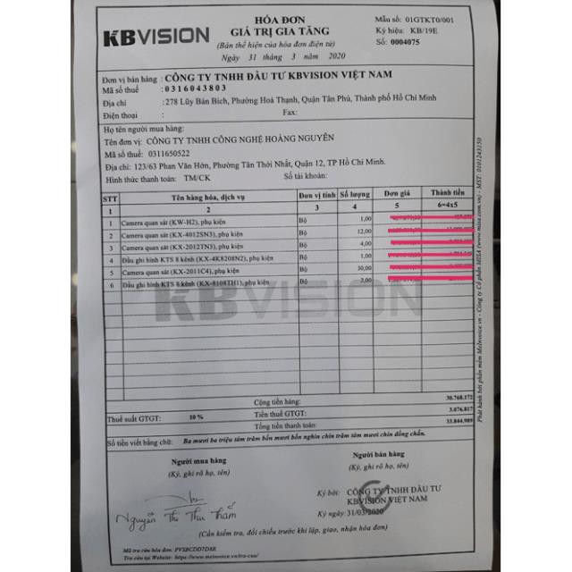 Camera Kbvision KX-2003C4 (2.0MP) - Camera CVI/TVI/AHD/Analog - Hình Ảnh Rõ Nét Với Khoảng Cách 500~700m