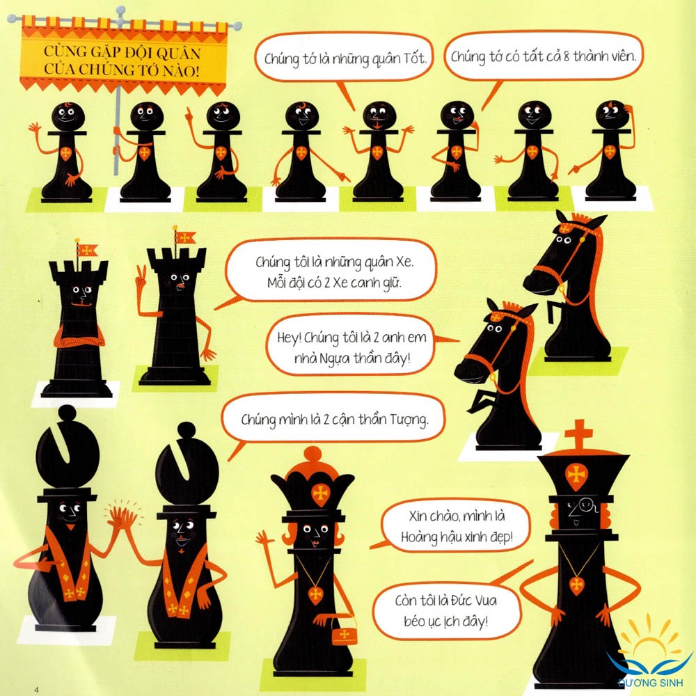 Sách - Chơi cờ vua cùng bé - Trò chơi phát triển toàn diện