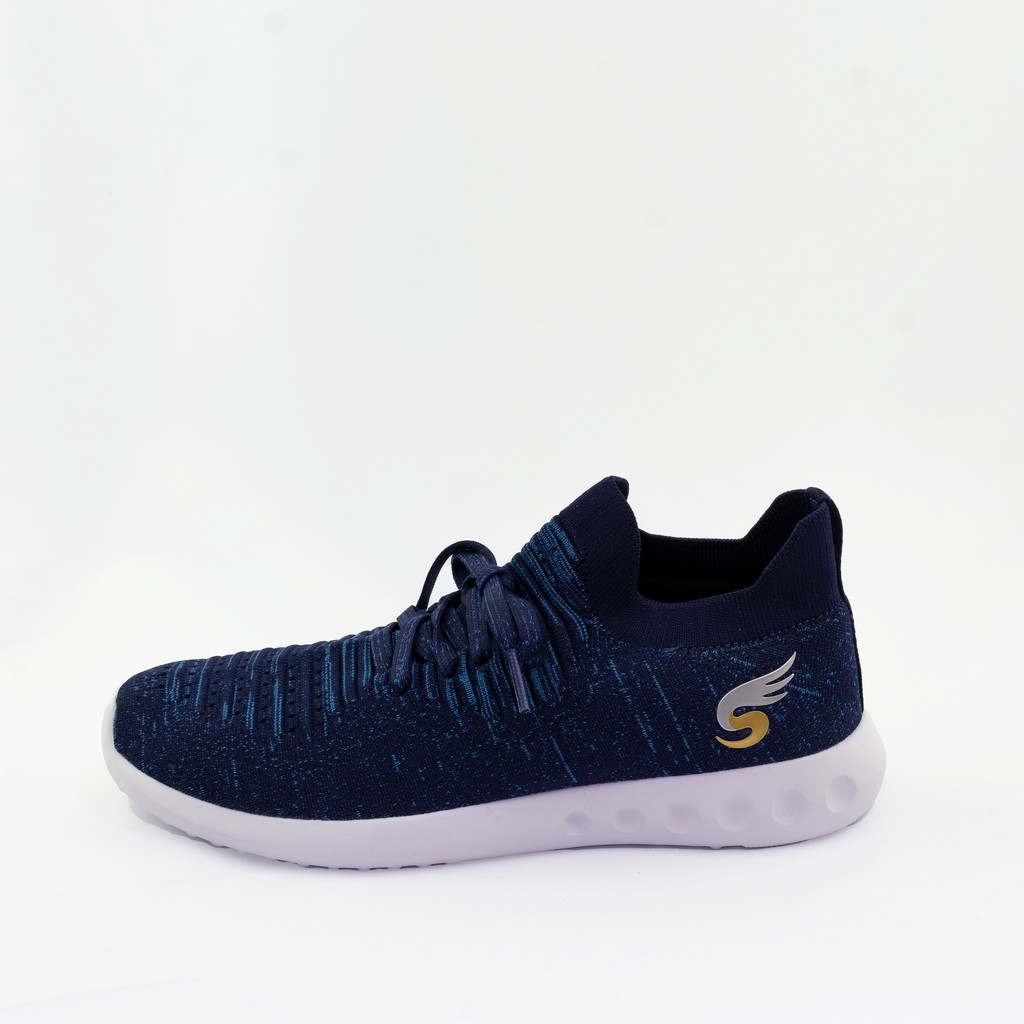 [Giày VNXK Full Box] Giày Thể Thao SShoes Neon - Navy Xanh
