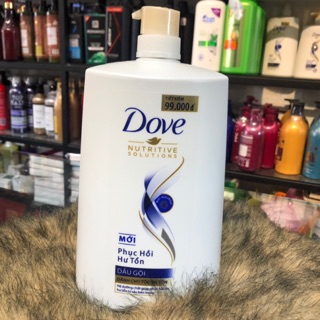 Dầu gội Dove phục hồi hư tổn tóc 1,4kg