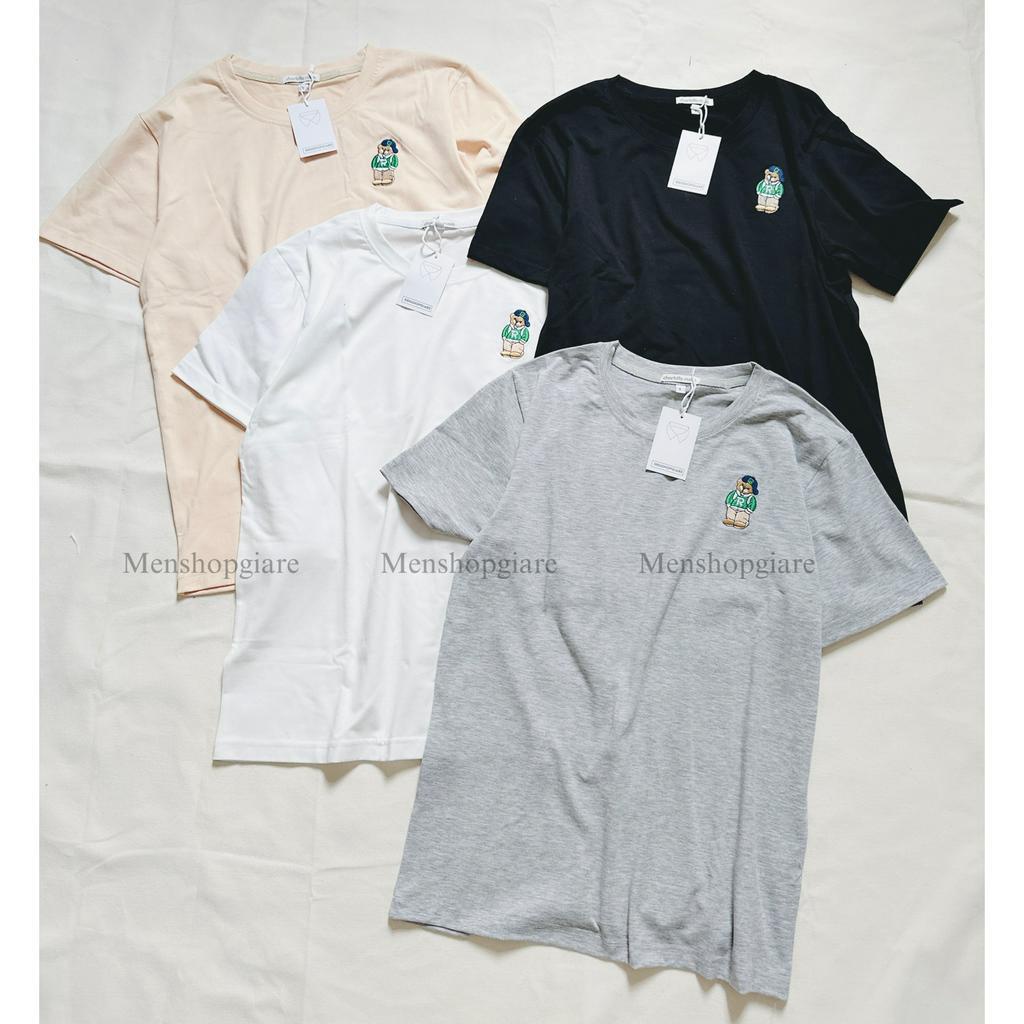 ÁO THUN CỔ TRÒN THÊU GẤU FORM UNISEX
