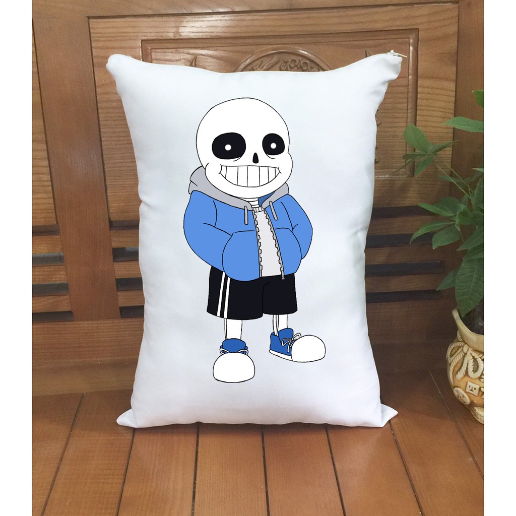 Gối ôm gối ngủ sans Undertale