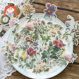 Set 60 Miếng Dán Trang Trí Nhiều Họa Tiết Phong Cách Nhật Bản