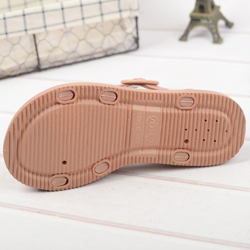 Sandal nữ /sandal nhựa không thấm nước đa năng đi chơi, đi biển, đi mưa dg14 shop9k