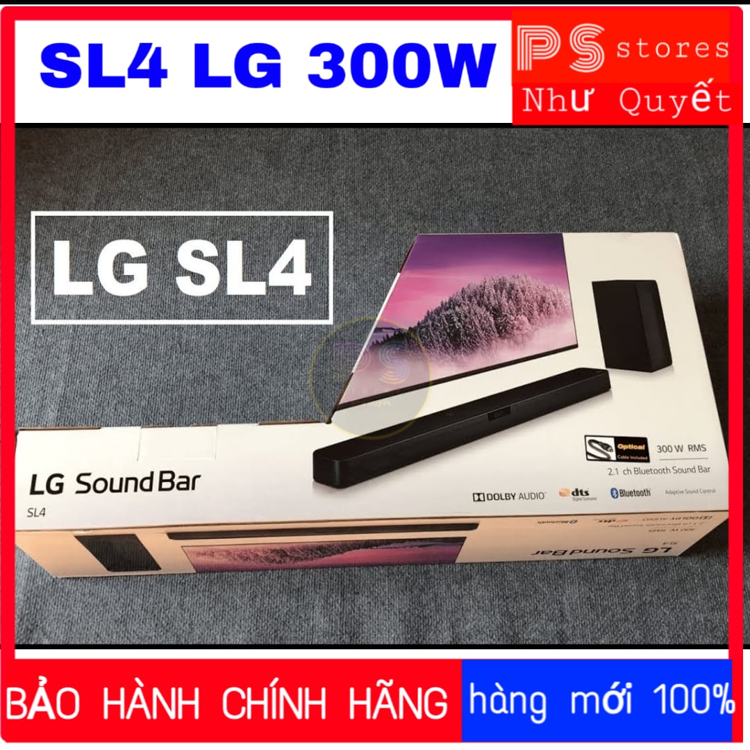 loa soundbar LG  SL4 2.1 300W chính hãng bảo hành 12 tháng