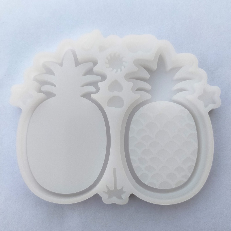 Sa Khuôn Silicone Làm Đồ Trang Trí Hình Quả Dứa Diy