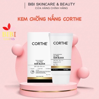 [Nội Địa Hàn] KEM CHỐNG NẮNG KHÔ RÁO THOÁNG NHẸ CORTHE NÂNG TONE DA CỰC ĐẸP