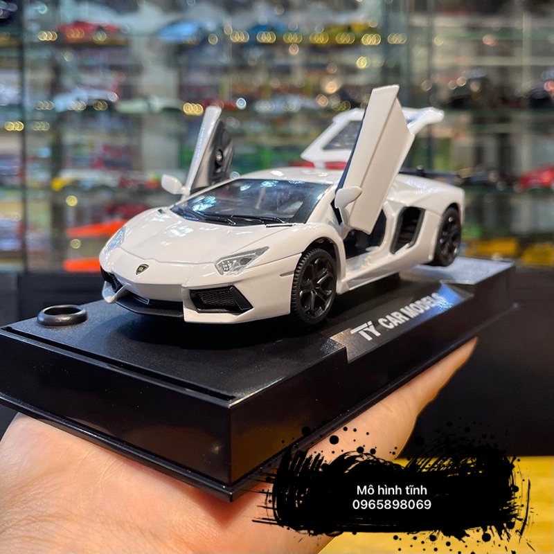 Mô hình xe Lamborghini Aventador LP 740 tỉ lệ 1:32 hãng TY Models
