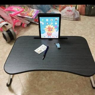 Bàn học tiện dụng thông minh mặt bàn có khe để ipad, chân gập 95 độ( có ảnh thật)