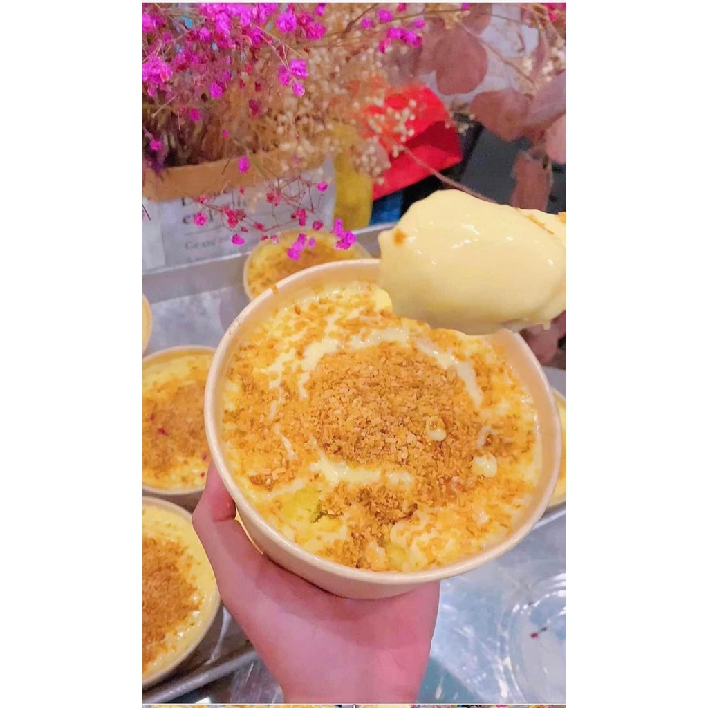 Dừa nướng / Vụn dừa nướng (topping cho trà sữa kem dừa nướng, kem,...)