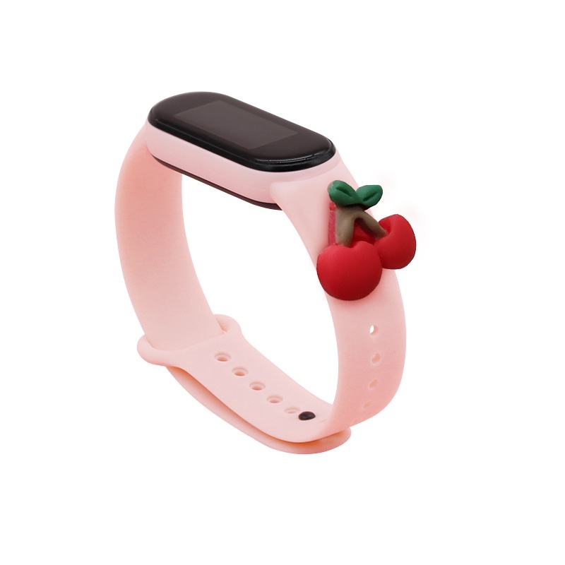 XIAOMI Dây Đeo Thay Thế Chất Liệu Silicone Cho Mi Band 5 4/3 Mi Band 6