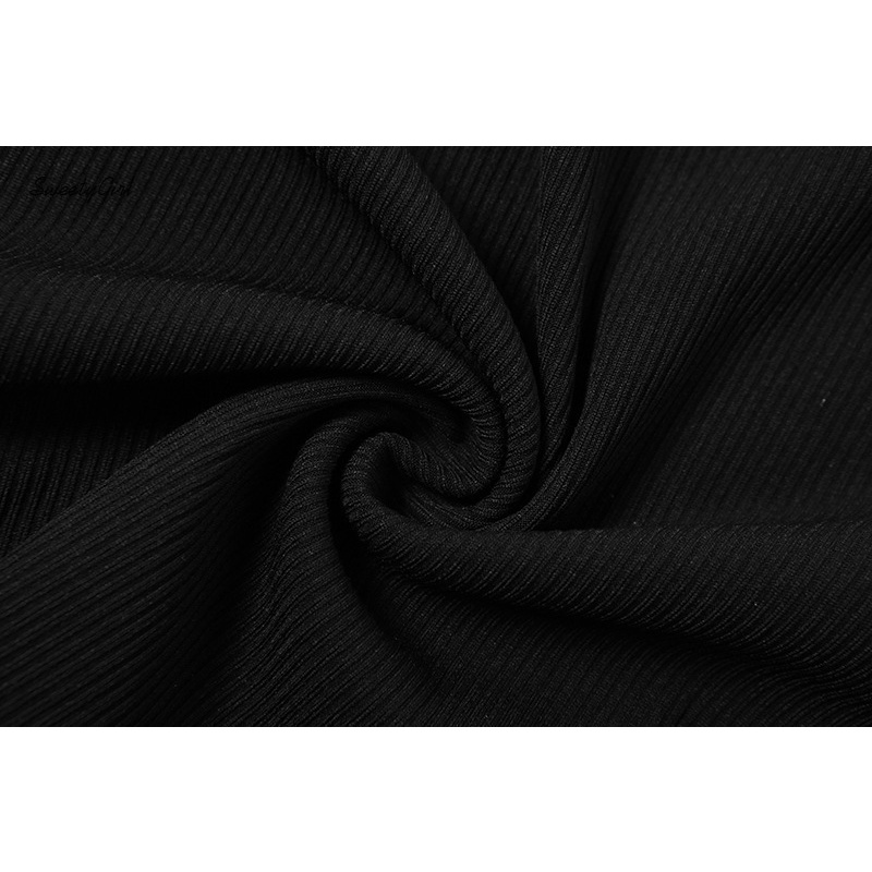 Đầm Mini Cổ Chữ U Phối Màu Tương Phản Thời Trang 2022 Cho Nữ