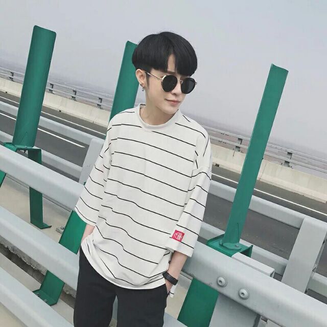 Áo tay lỡ form rộng unisex SN063 TLI303