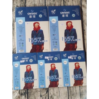 Sổ CANSON 1557 250gsm (Vẽ màu marker, màu nước...)