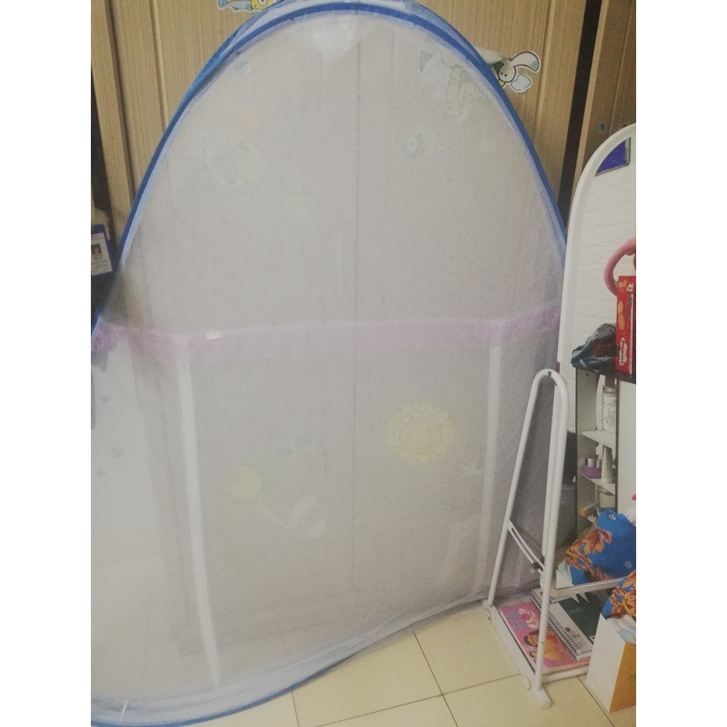 Màn chụp tự bung - Mùng Chụp Tự Bung Cao Cấp Bảo Hành 1 Năm