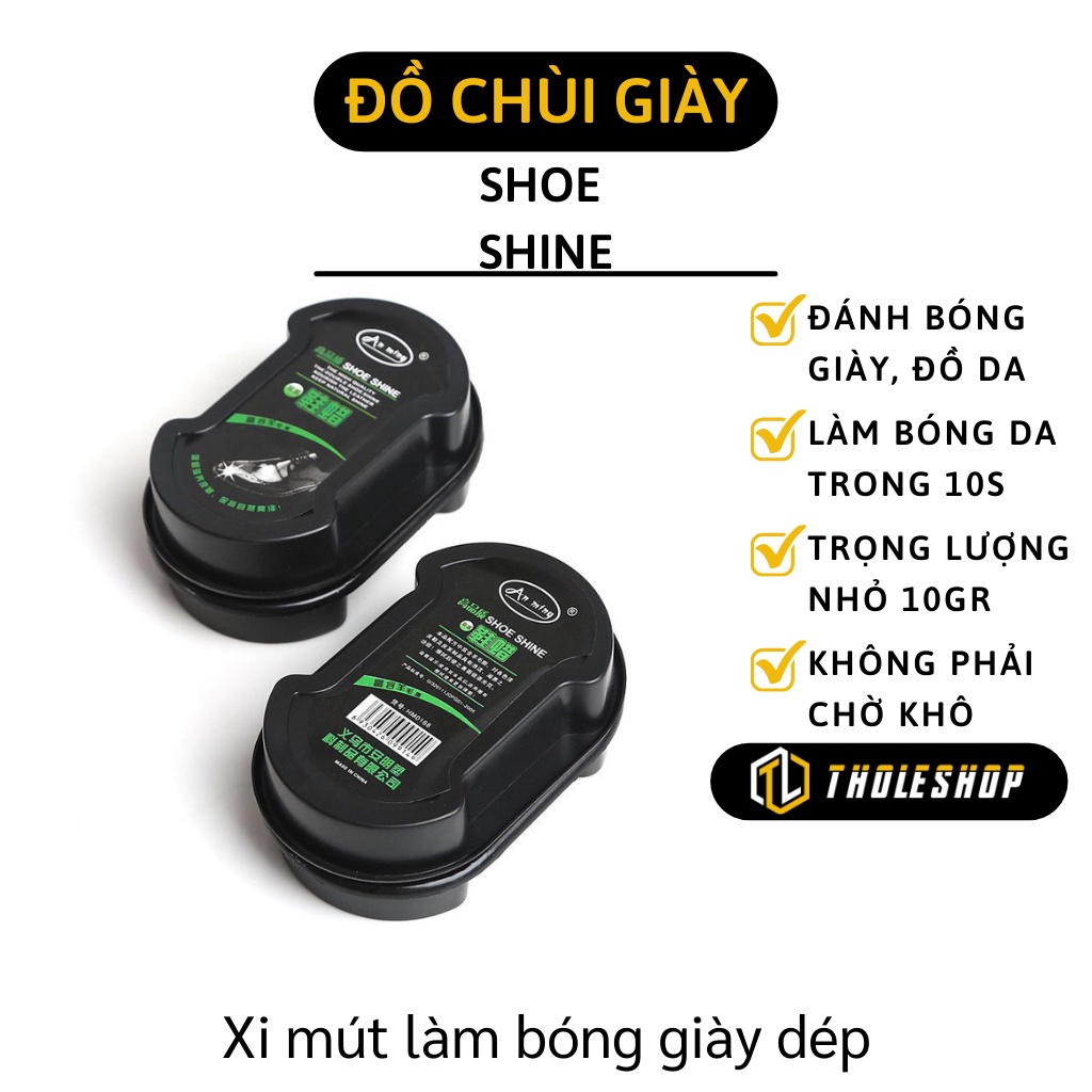Xi Mút Đánh Giày - Miếng Lau Đánh Bóng Túi Xách, Cặp, Dép Bằng Da Dễ Dàng Và Nhanh 4063