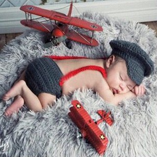 Set Đồ Đan Len Cho Bé Sơ Sinh Chụp Ảnh