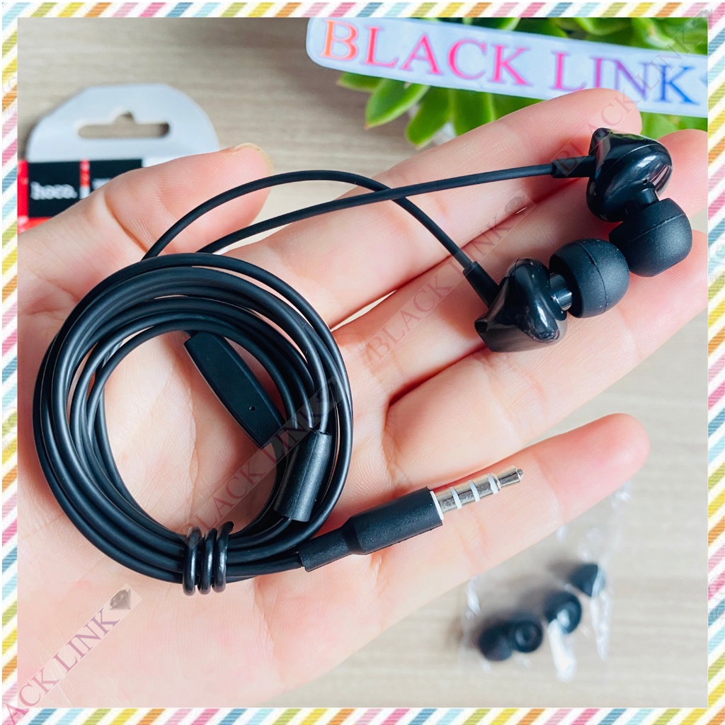 Tai Nghe Chính Hãng HOCO M60 Có Micro Chân Tròn 3.5mm Bass Mạnh Nhét Tai Chống Ồn In Ear Chơi Game Nghe Nhạc Đàm Thoại