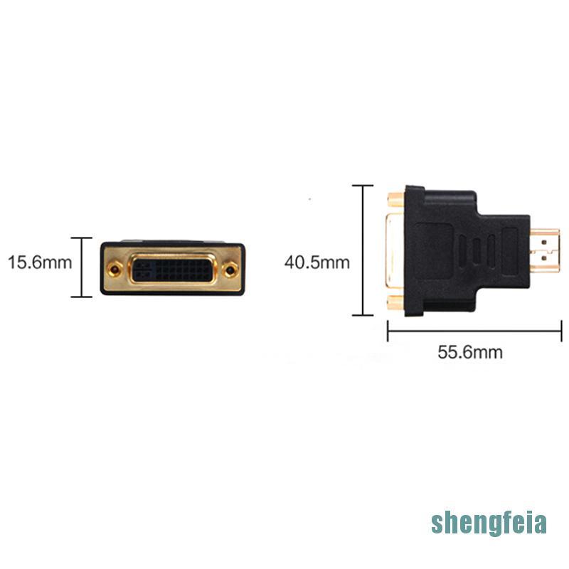 Đầu chuyển đổi từ cổng DVI-D (24+5 pin) sang cổng hdmi cho lcd hdtv