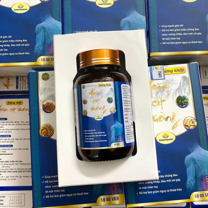 Xương khớp Hoàn Cốt Vương – Giúp hỗ trợ giảm đau xương khớp, tê bì tay chân, giúp mạnh gân cốt (60 viên)