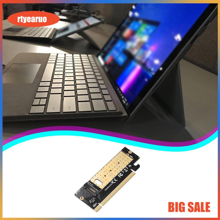 M.2 NVMe M2 to PCIE 3.0 X16 SSD Adapter Controller Card M Key Interface Support PCI Express 3.0x16 SSD Disk