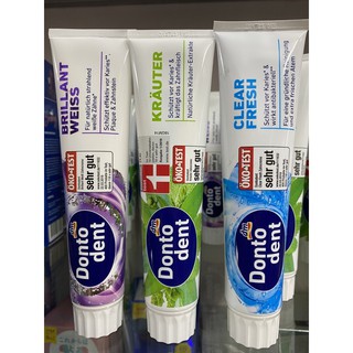Kem đánh răng Donto dent hàng nội địa Đức