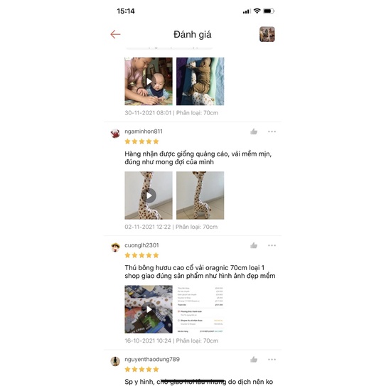 Thú bông hươu cao cổ vải oragnic 70cm loại 1