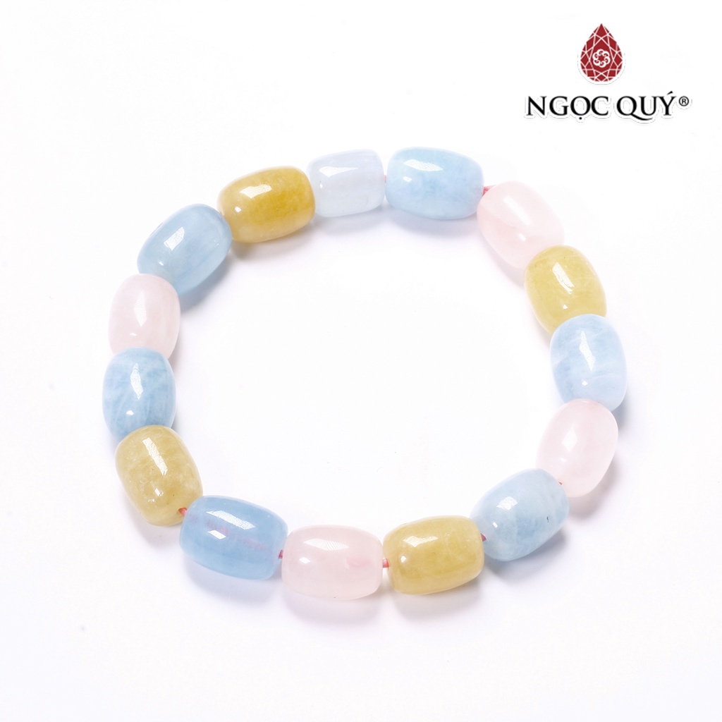 Vòng lu thống beryl đa sắc - Ngọc Quý