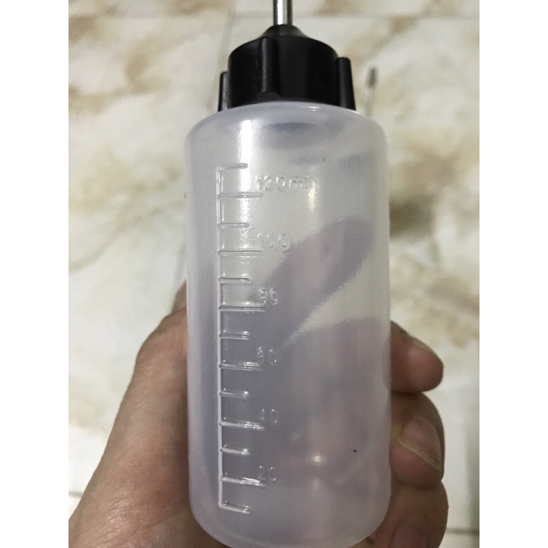 Dầu tra tra tông đơ máy may các loại 120ml vòi sắt