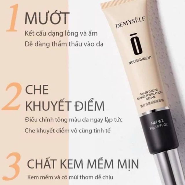 hill Kem lót mịn nhẹ che khuyết điểm kiềm dầu Nourishment Snow