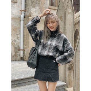 Áo sơ mi kẻ túi ngực SA398 1994closet