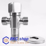 Van chia giảm áp - khóa 2 đường nước Inox SUS 304 - bkc1147