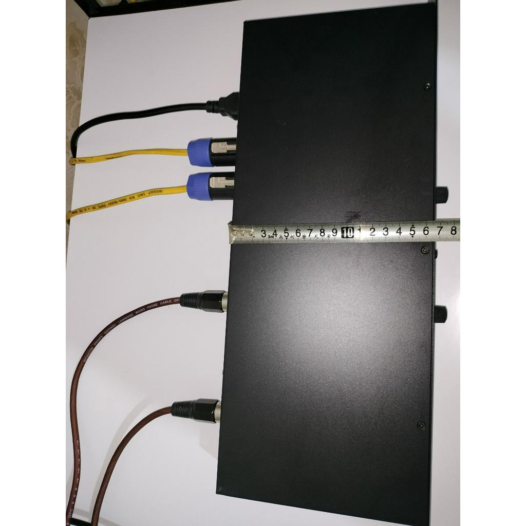 Đẩy công suất 2 kênh CA - tặng 02 jack neutrik - Mạch class D, nguồn xung, mỏng 1U - Công suất 500w/kênh. BH 12 tháng.