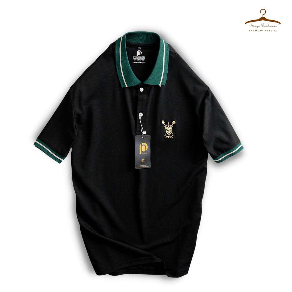 Áo thun POLO nam cổ bẻ Cotton cao cấp Logo thêu thời trang lịch lãm