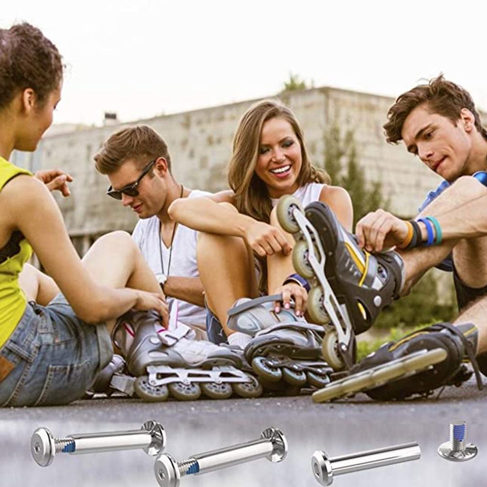 Set 1 Trục Đệm Giày Trượt Patin 6mm Kèm Ốc Vít Chuyên Dụng