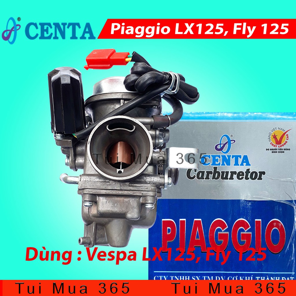 Bình Xăng Con xe Vespa LX 125/150 xăng cơ, Piaggio Fly 125 Tiết Kiệm Xăng Centa