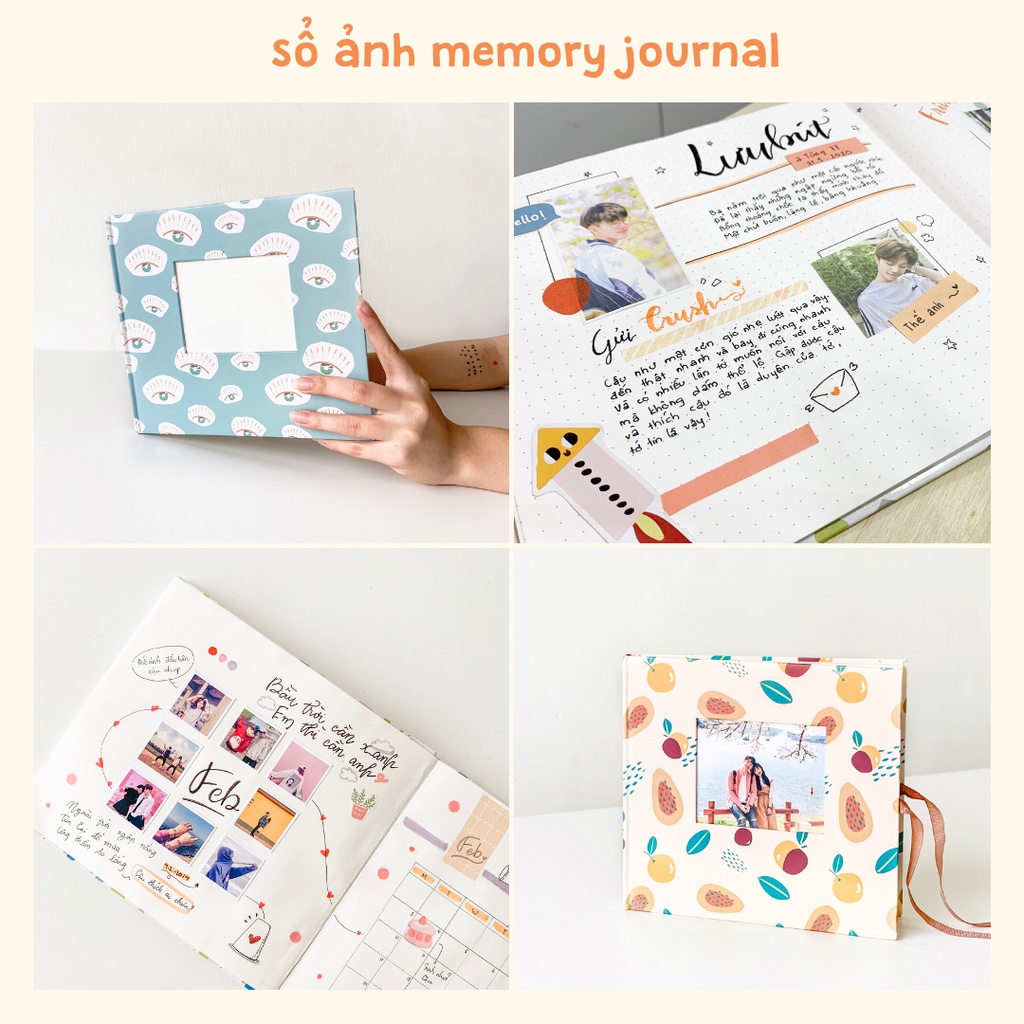 Sổ tay Bullet Journal Crabit - Lên kế hoạch - Dotgrid, Planner, Trơn, Còng, kẻ ngang... GIÁ SHOCK