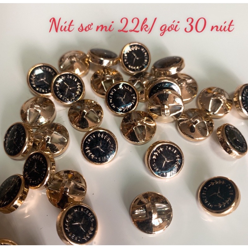 Nút sơ mi kiểu (gói 30 cái )