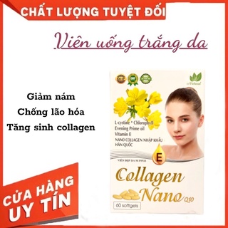 [NHẬP KHẨU ĐỨC] Viên uống bổ sung collagen trắng căng mịn da sau 1 tháng hộp 30 viên