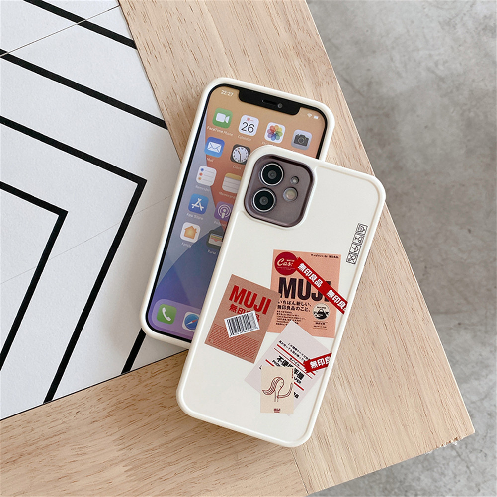Ốp điện thoại bằng silicon mềm in hình nhãn dán cho iPhone 12pro max 12mini 11Pro Max XS Max XR SE 2020 7 8 Plus | BigBuy360 - bigbuy360.vn
