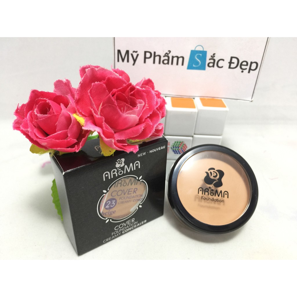 Kem Che Khuyết Điểm Aroma Cover Foundation