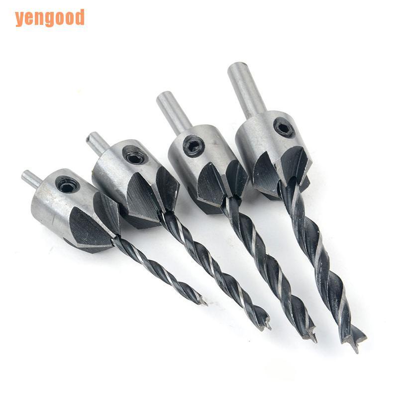 Bộ Mũi Khoan Gỗ Hss 4 3mm-6mm