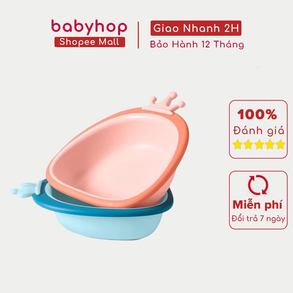 Chậu Rửa Mặt Vương Miện Cao Cấp Babyhop