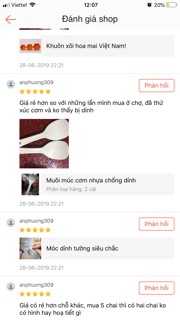 Combo 3 Muôi múc cơm nhựa chống dính việt nhật