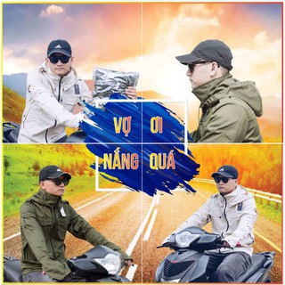 [HÀNG CHÍNH HÃNG] Áo chống nắng nam UDNY thoáng khí sau lưng túi bên trong chất kaki cực mát chống tia UV50 | BigBuy360 - bigbuy360.vn