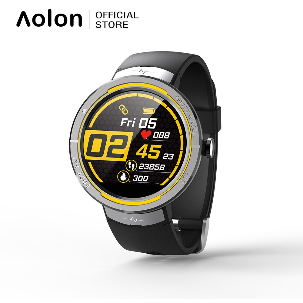 Aolon F1 ECG PPG Health Monitoring BMI Function Smart Watch with Electrocardiogram Display Heart rate Blood Pressure Fitness Tracker